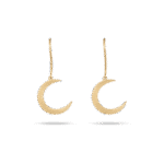 Moon Gold Earrings