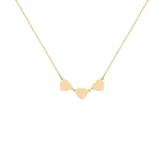 Daily Dazzle Summer Hearts Gold Necklace