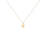 Daily Dazzle Summer Heart Gold Necklace
