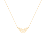 Daily Dazzle Butterfly Gold Necklace