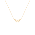Daily Dazzle Butterfly Gold Necklace