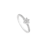 Solitaire Diamond Engagement Ring