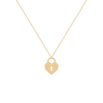 Daily Dazzle Summer Heart Gold Necklace
