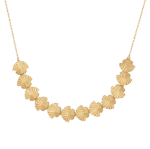 Daily Dazzle Summer Seashell Gold Necklace