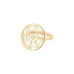 Spider Web Gold Ring