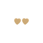Daily Dazzle Summer Heart Gold Earrings