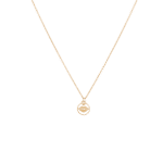 Lips Gold Necklace
