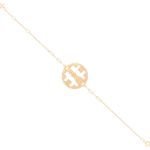 Chess Gold Bracelet