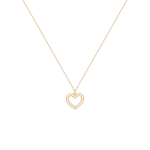 Daily Dazzle Summer Heart Gold Necklace