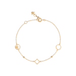 Emblem Gold Bracelet