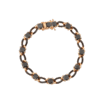 Classic Bracelet with Black Diamond
