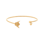 Emblem Gold Bracelet