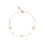 Emblem Gold Bracelet