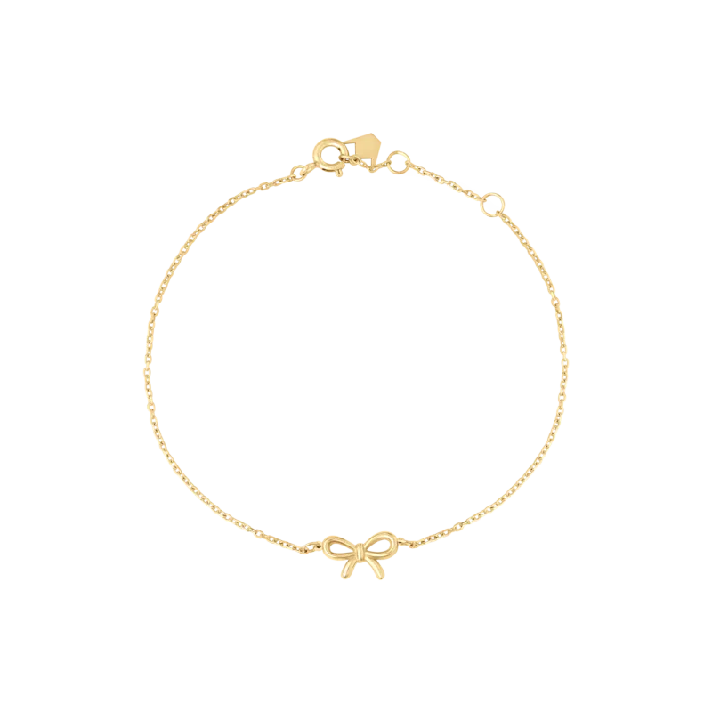 Kids gold jewelry, Ruban Kids Collection Gold Anklet