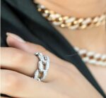 Chain Diamond Ring - Image 3