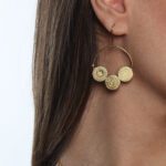 Oummi Gold Earrings - Image 2