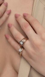 Daily Dazzle Diamond Ring with Baguette and Fancy Diamond - Image 2