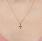 Religious Cross Fancy Diamond Necklace - Image 2