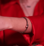 Screw Black Diamond Bracelet - Image 2