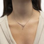 Fairy Tale Diamond Necklace with Precious Colors - Image 3