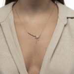 Fairy Tale Diamond Necklace with Fancy Diamond - Image 3
