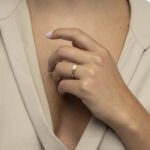 Classic Diamond Ring with Marquise single stone - Image 2