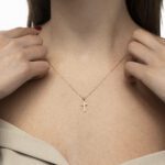 Religious Cross Diamond Necklace - Image 2