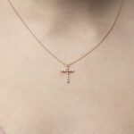 Religious Cross Diamond Necklace - Image 2