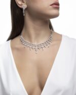 Bridal Diamond Necklace - Image 2