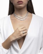 Bridal Diamond Necklace - Image 3