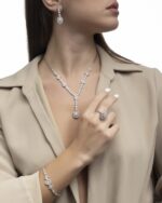 Bridal Diamond Earrings - Image 3