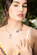 Butterfly Diamond Necklace - Image 3