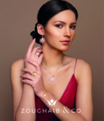 Light Diamond Necklace Love with Ruby - Image 2