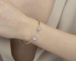Classic Diamond Bracelet with Baguette Diamond - Image 2