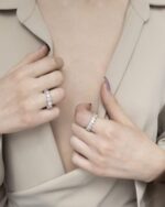 Wedding Band Diamond Ring - Image 3