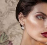 Emblem Diamond Earrings - Image 3