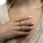 Classic Ring with Black Diamonds - Image 2