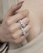 Classic Diamond Ring With Pear - Image 2