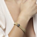 Lotus Diamond Bracelet with Fancy Diamond and Stainless - Image 3
