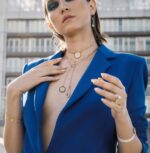 Oummi Diamond Necklace with Brown Diamond - Image 2