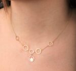 Emblem Gold Necklace - Image 2
