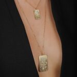 Oummi Diamond Necklace Gold Ounce size - Image 2