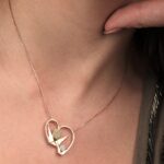 Oummi Diamond Necklace with Fancy Diamond - Image 2