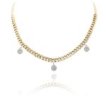 Chain Diamond Necklace - Image 3