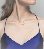 Oummi Diamond Necklace with Fancy Diamond - Image 3