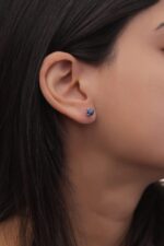 Classic Sapphire Earrings - Image 3
