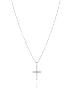 Religious Cross Diamond Necklace - Image 3
