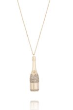 Champaign Bottle Diamond Necklace - Image 2