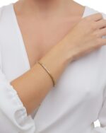 Tennis Bracelet with Yellow Diamond - Image 2