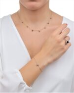 Classic Bracelet with Black Diamond - Image 2